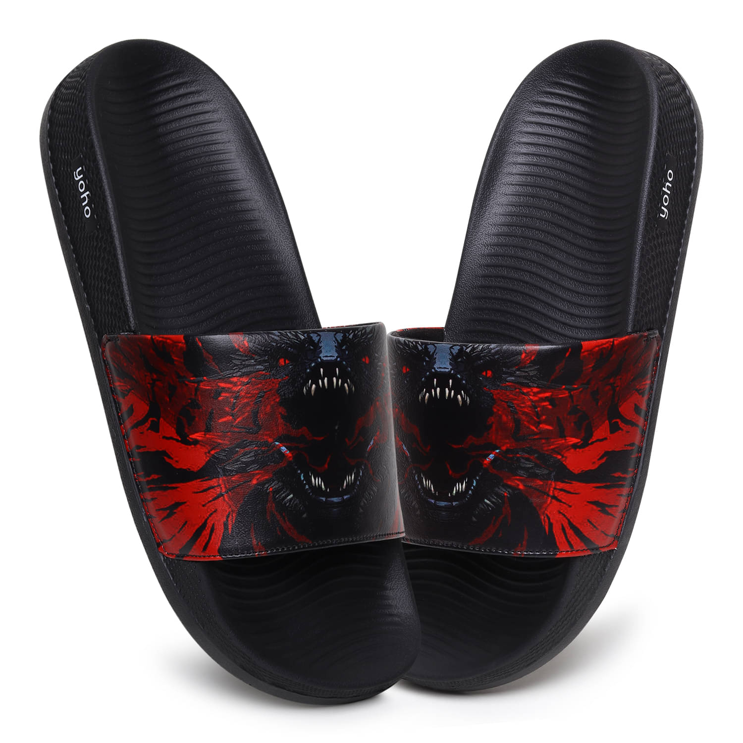     			Yoho - Black Men's Sandals