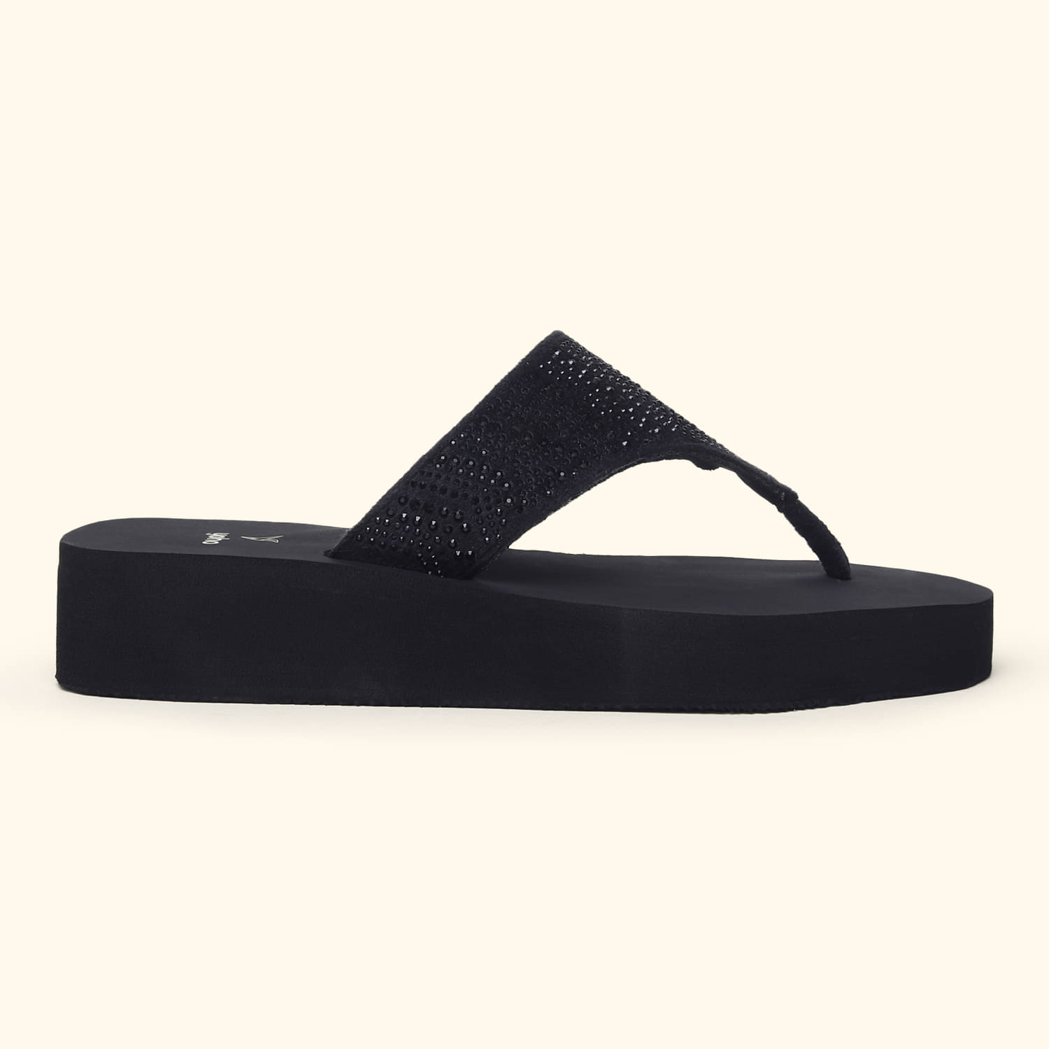     			Yoho Black Women's Flats