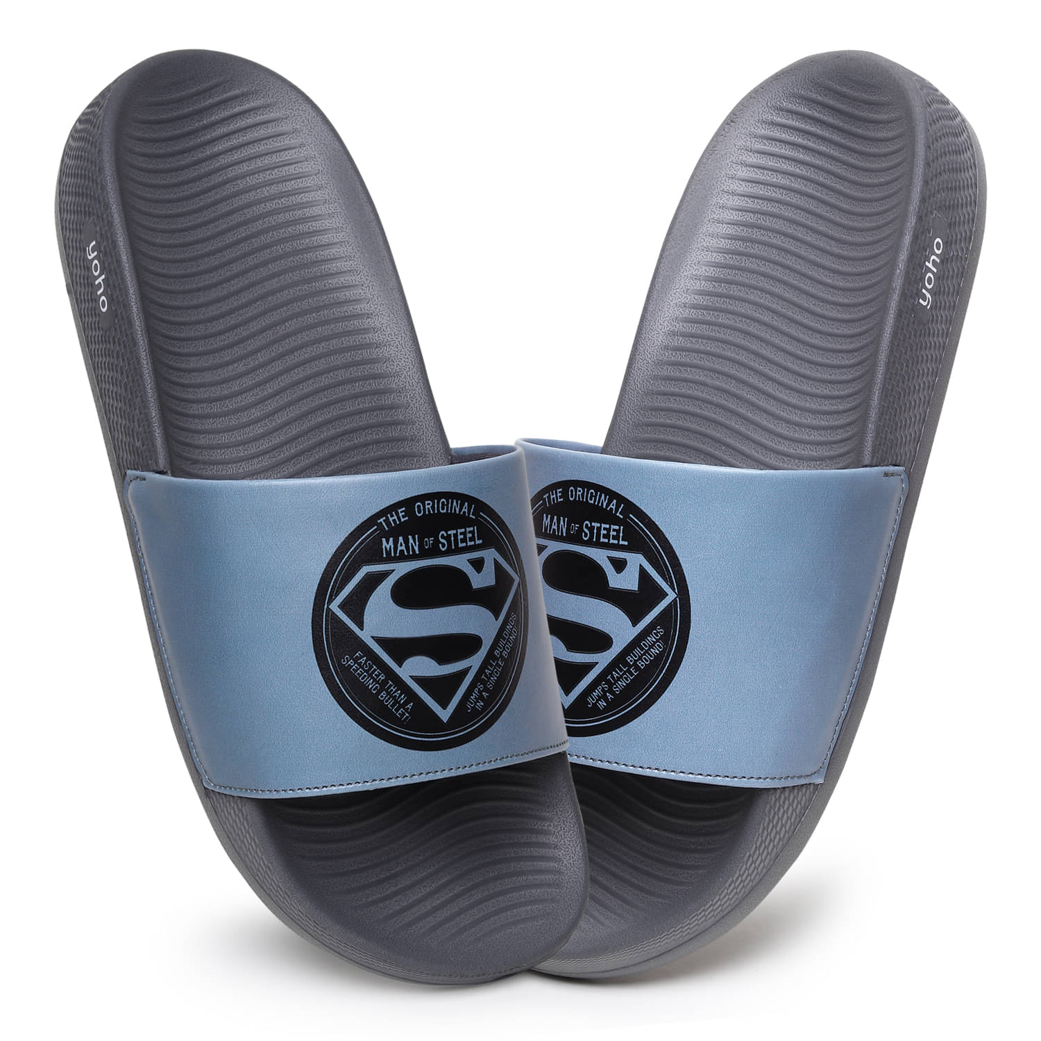     			Yoho - Light Grey Men's Sandals