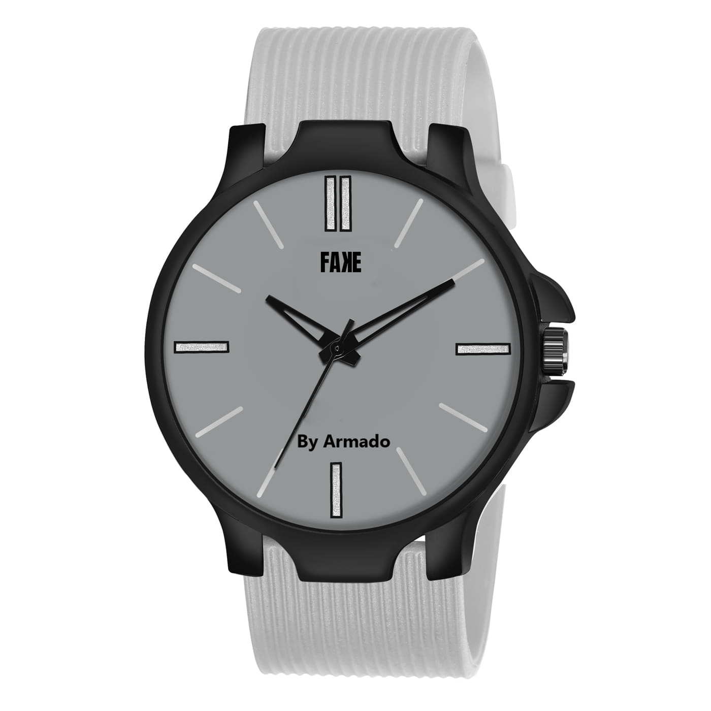     			Armado Brown Silicon Analog Men's Watch