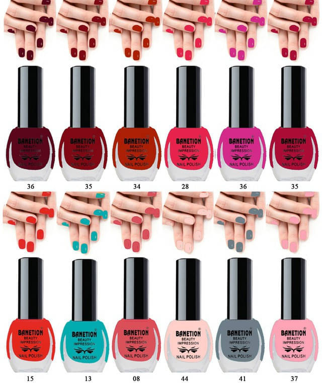     			Banetion Multi MATTE Nail Polish 84 ( Pack of 12 )