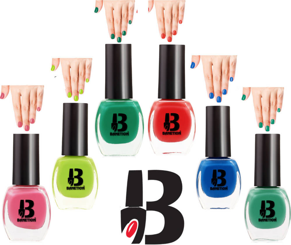     			Banetion Multi MATTE Nail Polish 42 ( Pack of 6 )