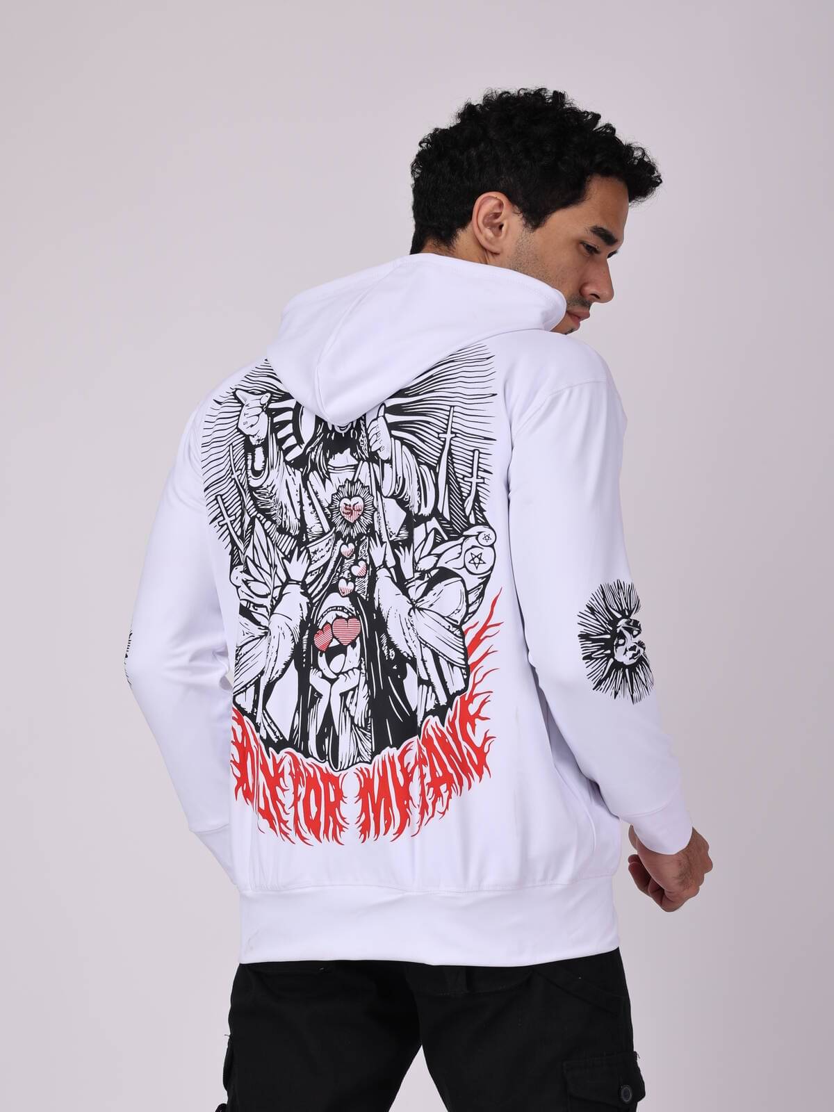     			FLIRTY SOUL Polyester Men's Casual Jacket - WHITE ( Pack of 1 )
