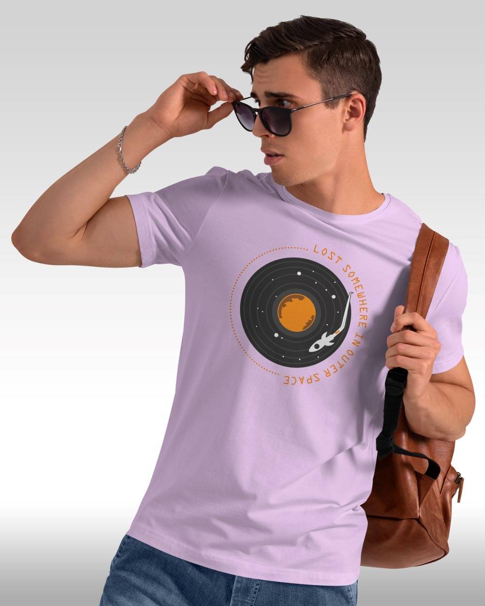 FLYIND VOGUE OUTFIT Men Polyester Regular Fit Self Design T-Shirt ( Purple ) FLYIND VOGUE OUTFIT Men Polyester Regular Fit Self Design T-Shirt ( Purple )