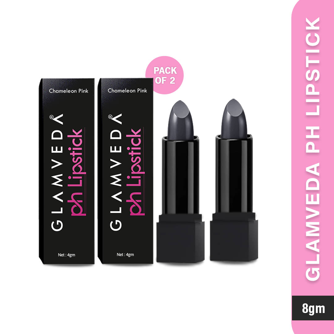 Glamveda Pink Glossy Color Changing Stain Lipstick ( Pack of 2 ) Glamveda Pink Glossy Color Changing Stain Lipstick ( Pack of 2 )