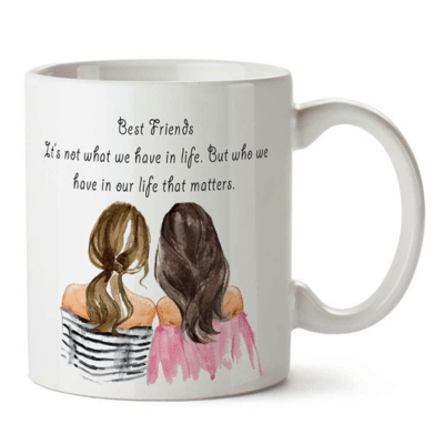     			InShreys Best Friend Graphic Ceramic Coffee Mug 330 mL ( Pack of 1 )