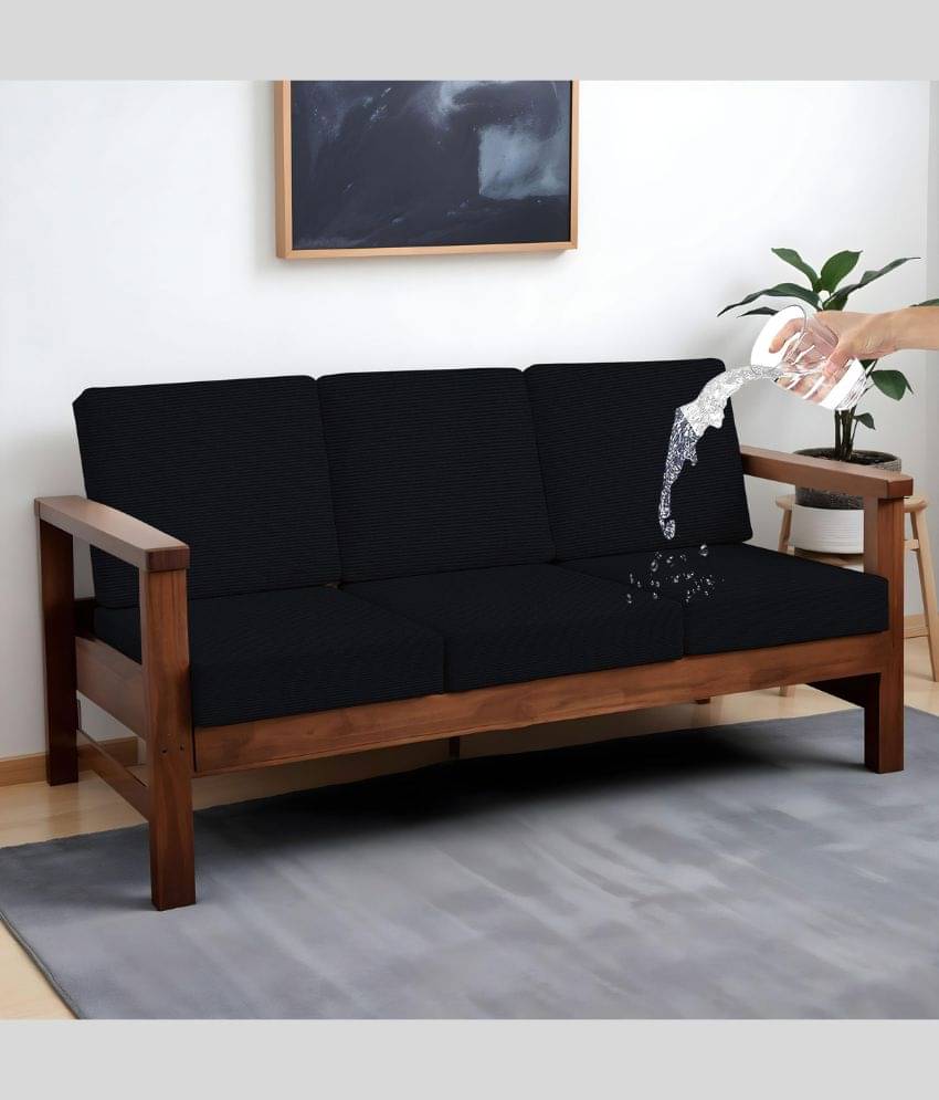     			Lazi 3 Seater Polyester Sofa Cover Set ( Pack of 6 )