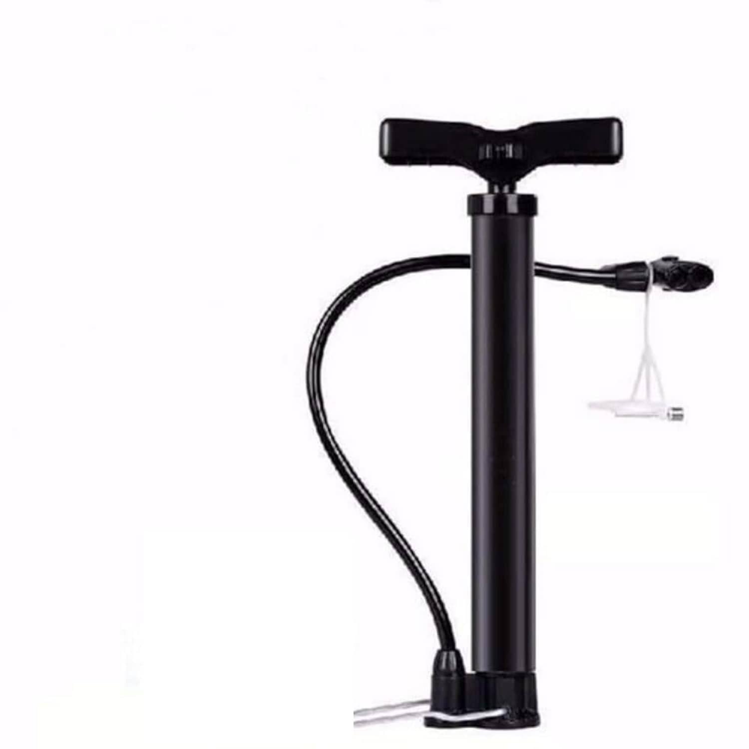 Shopeleven Bike Cycle Pump Portable Activated High Pressure Universal with Needle Extra Pressure Gauge Lightweight Pump for Motorbike, Cars, - Sports and Fitness Equipment | Buy online on ZillyBuy