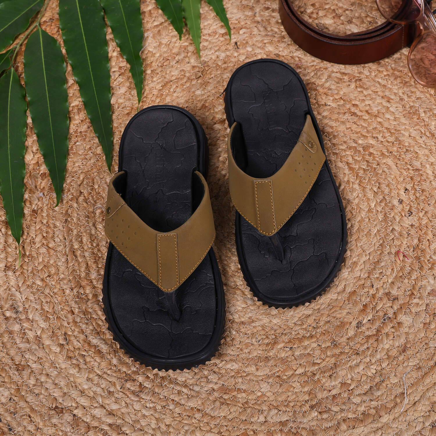     			Style Height Tan Men's Daily Slipper