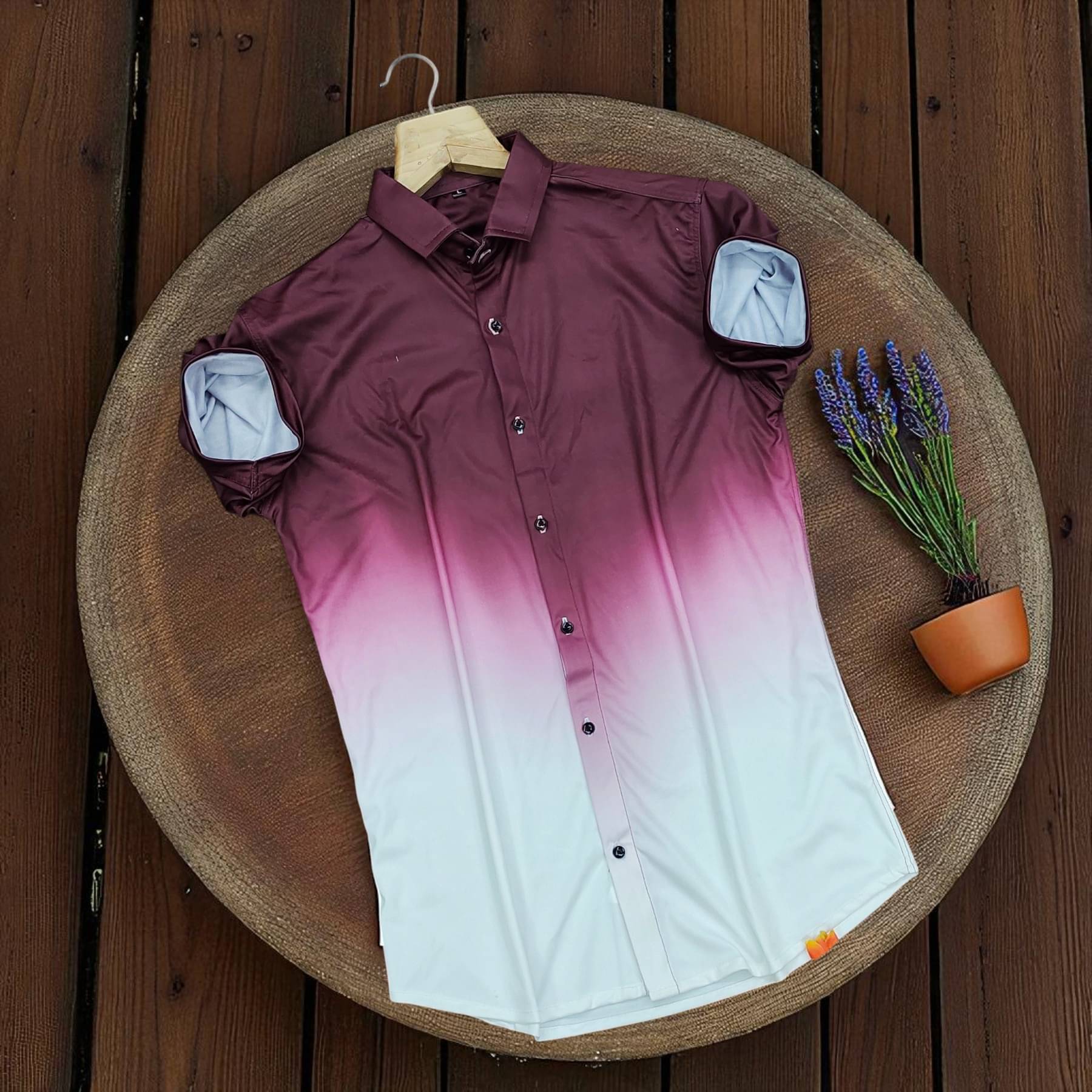 Zonanza Polyester Regular Fit Printed Half Sleeves Men's Casual Shirt - Maroon ( Pack of 1 ) Zonanza Polyester Regular Fit Printed Half Sleeves Men's Casual Shirt - Maroon ( Pack of 1 )