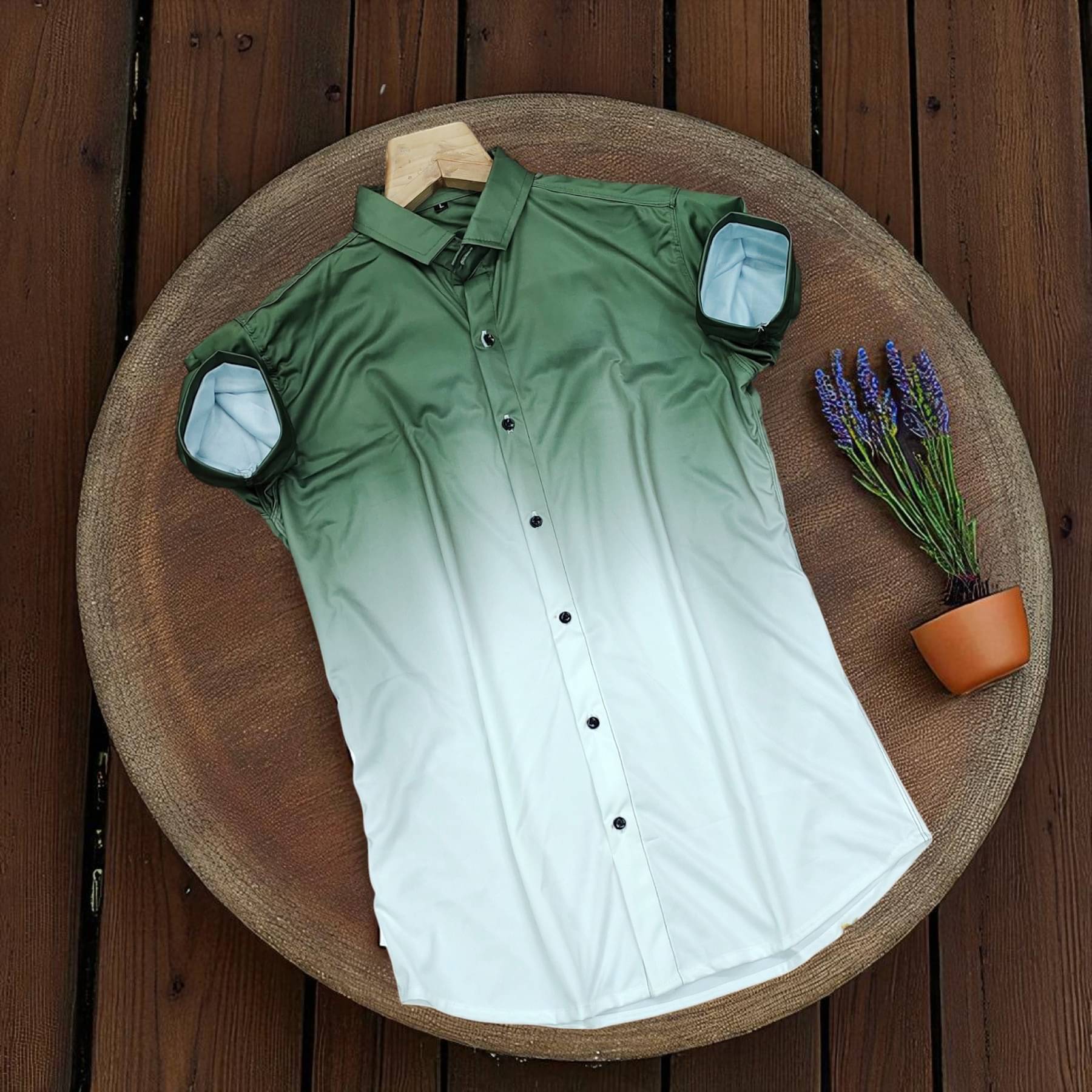 Zonanza Polyester Regular Fit Printed Half Sleeves Men's Casual Shirt - Mint Green ( Pack of 1 ) Zonanza Polyester Regular Fit Printed Half Sleeves Men's Casual Shirt - Mint Green ( Pack of 1 )