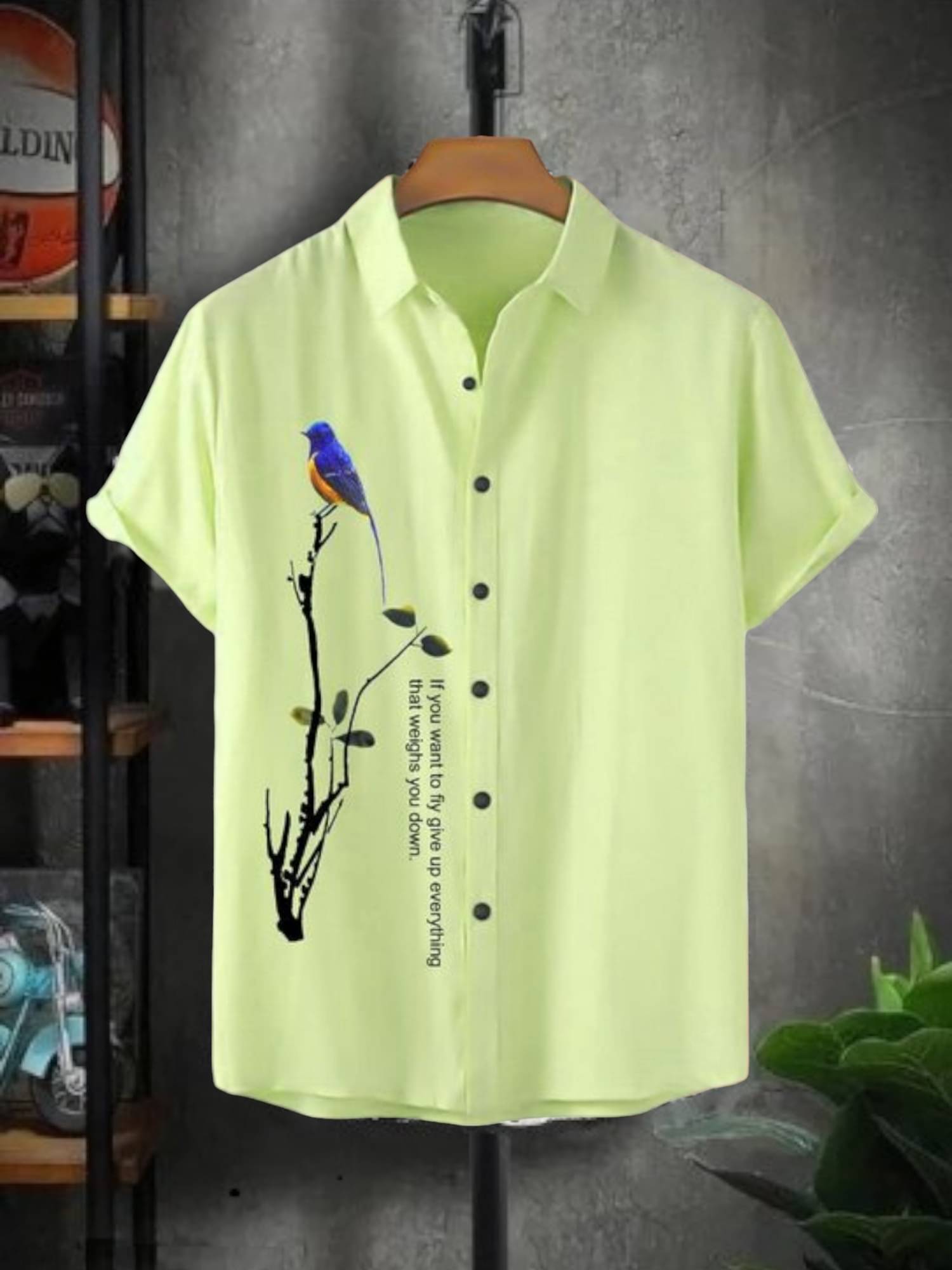 Zonanza Polyester Regular Fit Self Design Half Sleeves Men's Casual Shirt - Multicolor 1 ( Pack of 1 ) Zonanza Polyester Regular Fit Self Design Half Sleeves Men's Casual Shirt - Multicolor 1 ( Pack of 1 )