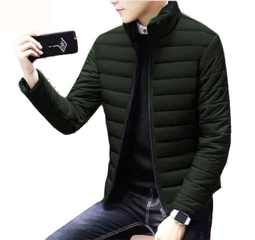 freaks Polyester Men's Puffer Jacket - Dark Green ( Pack of 1 ) freaks Polyester Men's Puffer Jacket - Dark Green ( Pack of 1 )