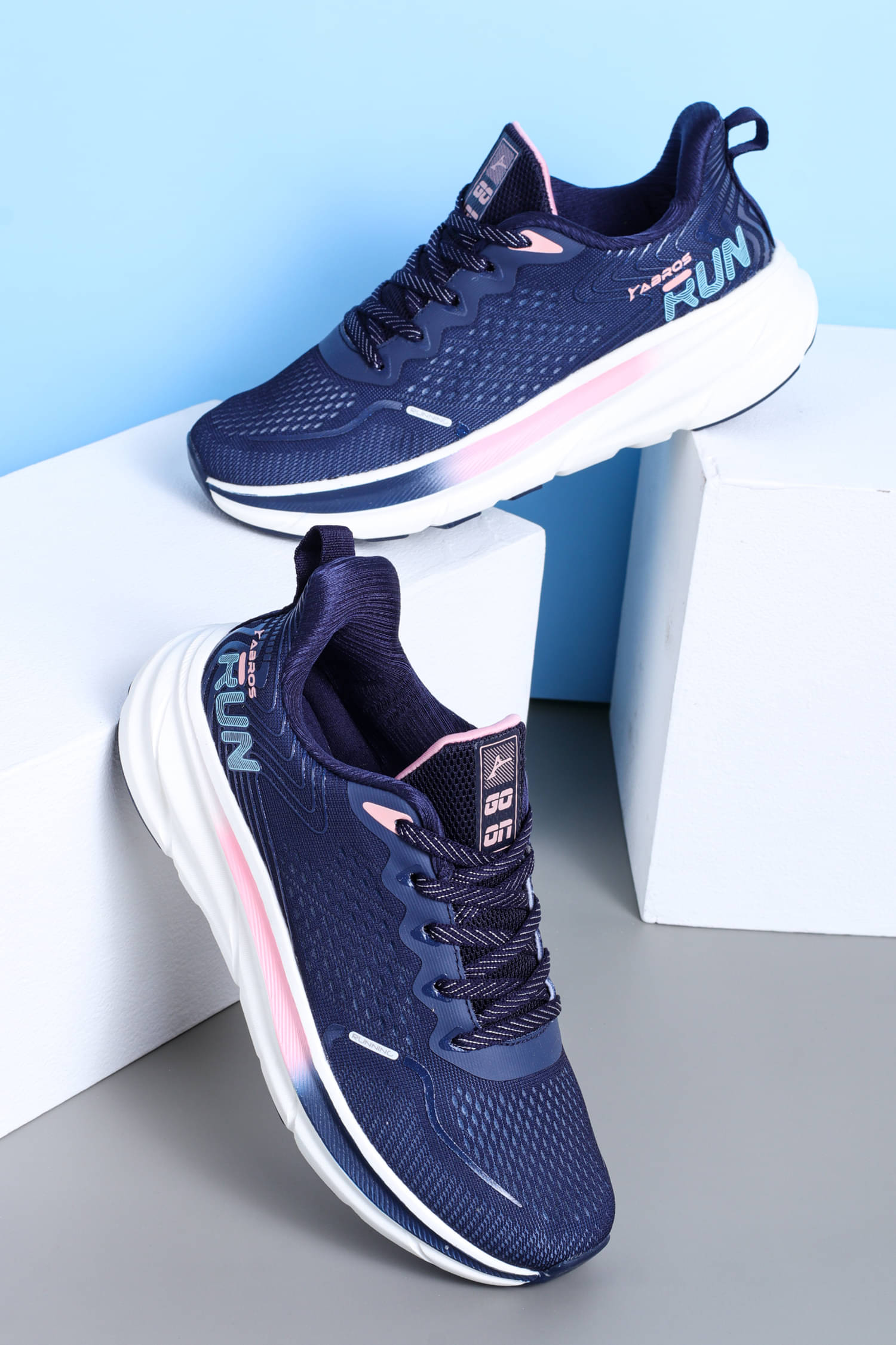     			Abros - Navy Women's Running Shoes