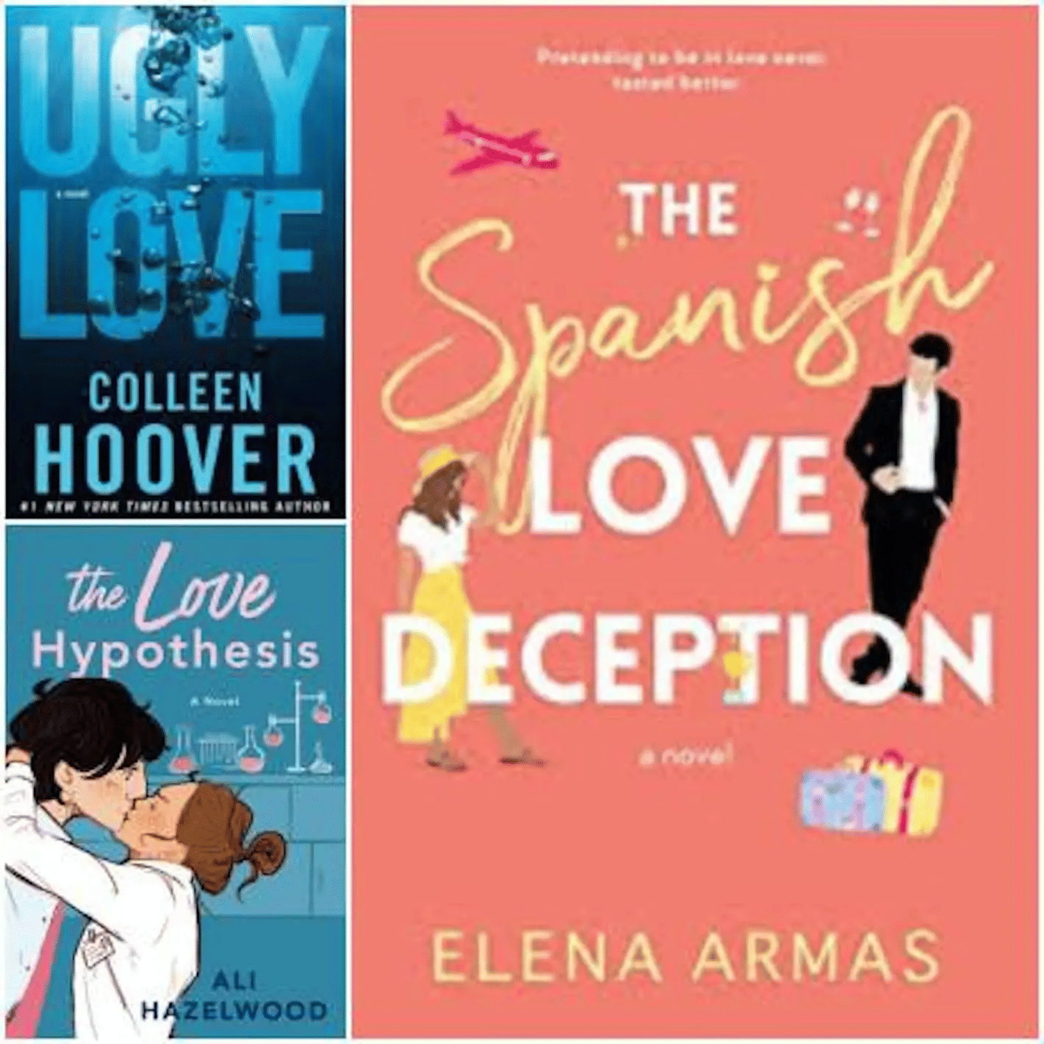 Best Love Book Combo The Love Hypothesis The Spanish Love Deception And Ugly Love     			Best Love Book Combo The Love Hypothesis The Spanish Love Deception And Ugly Love