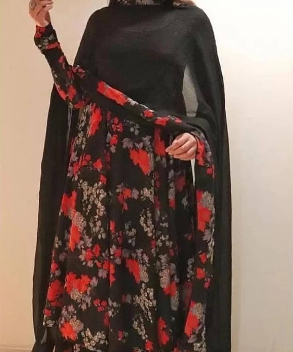 Bhawanaprint Women Viscose Printed Straight Kurti With Palazzo ( Black ) Bhawanaprint Women Viscose Printed Straight Kurti With Palazzo ( Black )