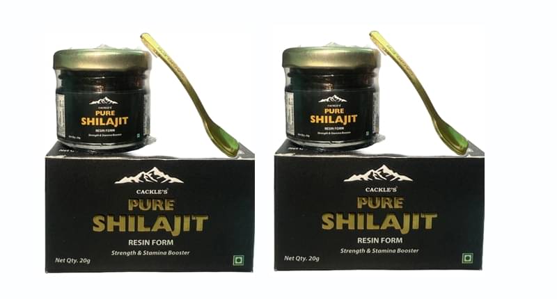 Cackle's 100% Pure Shilajit Resin 20gm (Pack of 2) Cackle's 100% Pure Shilajit Resin 20gm (Pack of 2)
