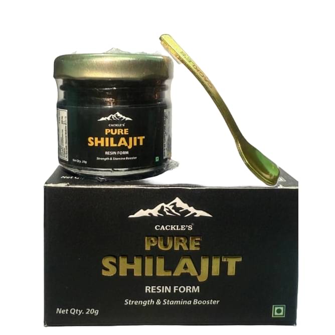 Cackle's Pure Shilajit Resin 20gm Cackle's Pure Shilajit Resin 20gm