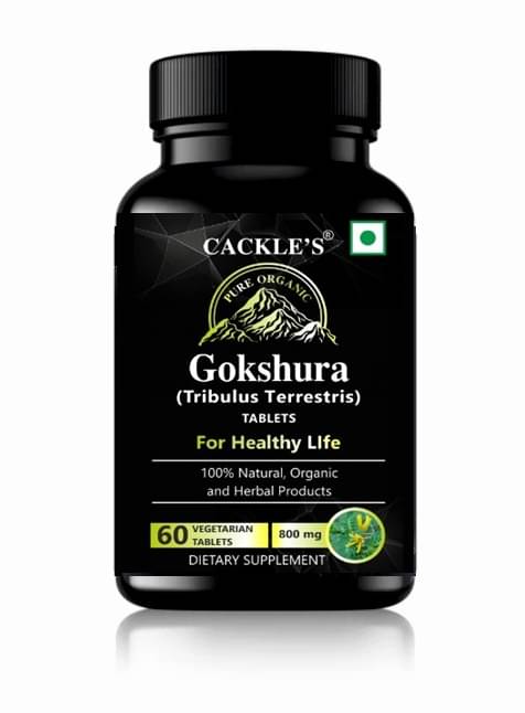     			Cackle's 100% Natural Gokshura Tablet 60 no.s