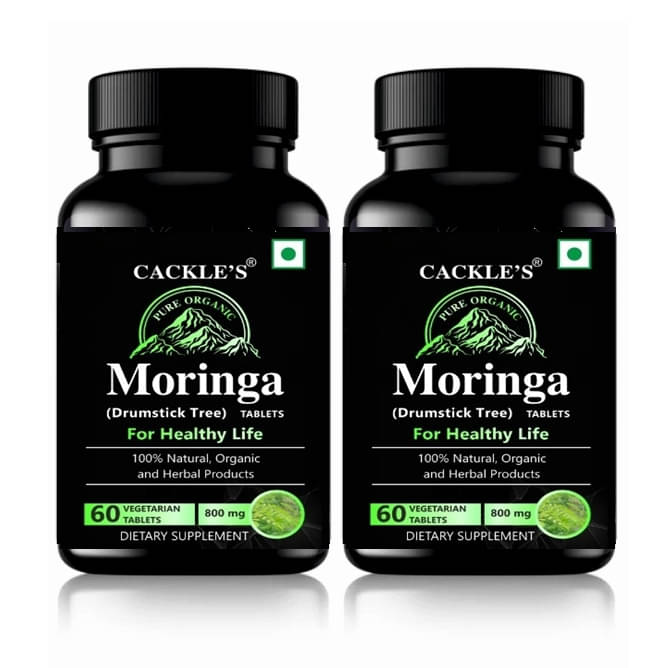     			Cackle's Moringa Tablet 60 no.s (Pack of 2)