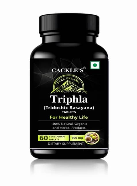     			Cackle's 100% Natural Triphla Tablet 60 no.s
