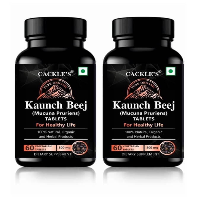     			Cackle's Konch Beej Tablet 60 no.s (Pack of 2)