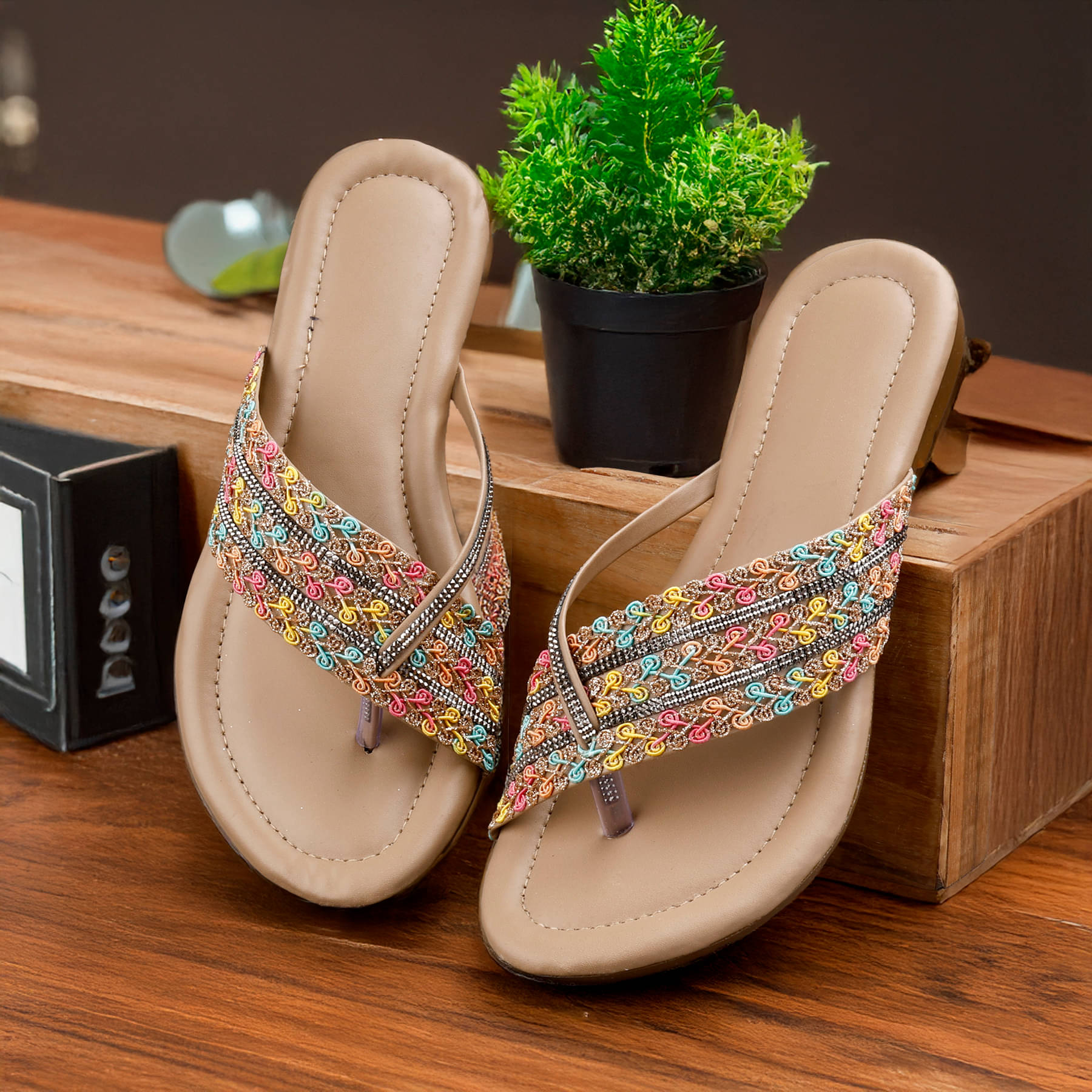     			Paduki Brown Women's Flats