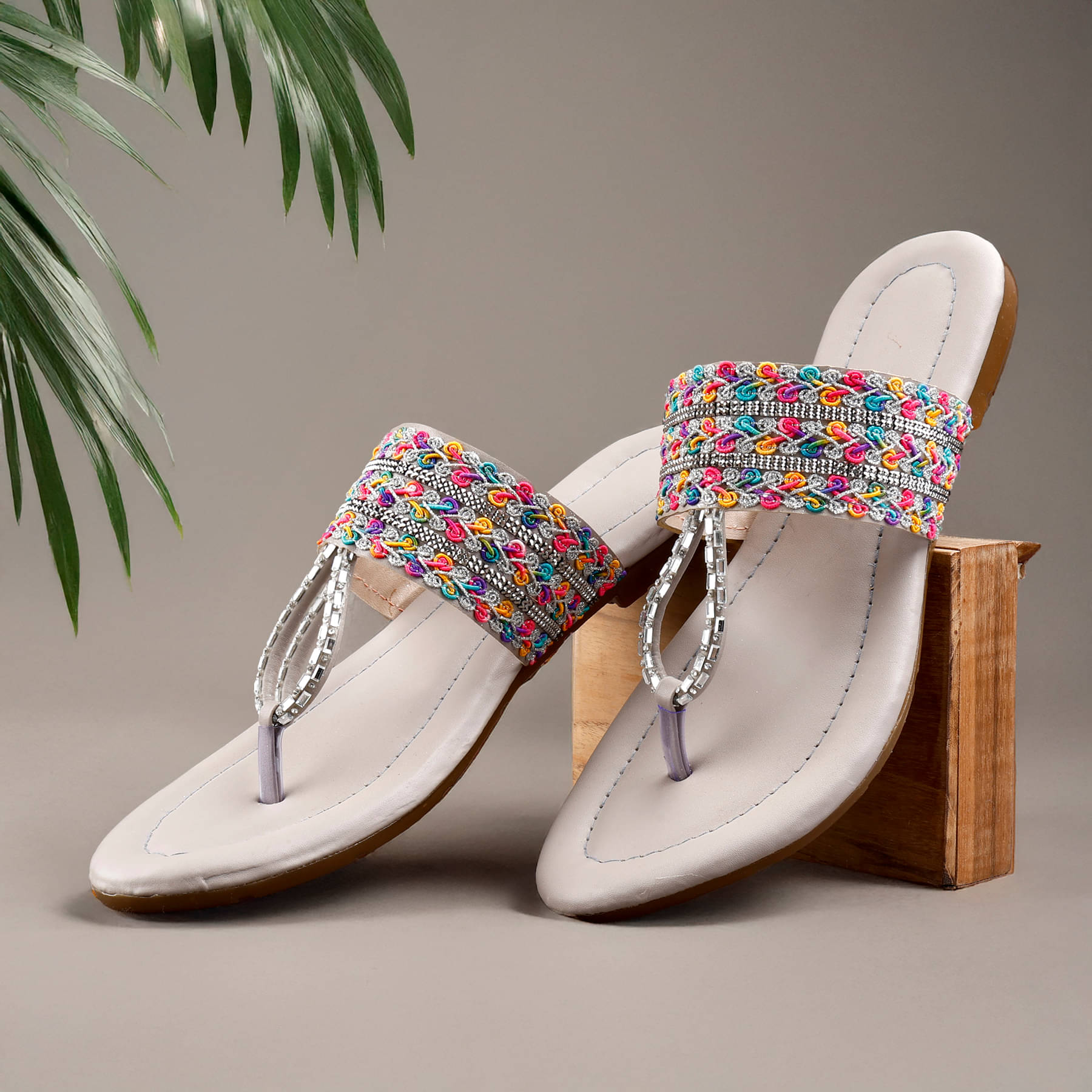     			Paduki Gray Women's Flats