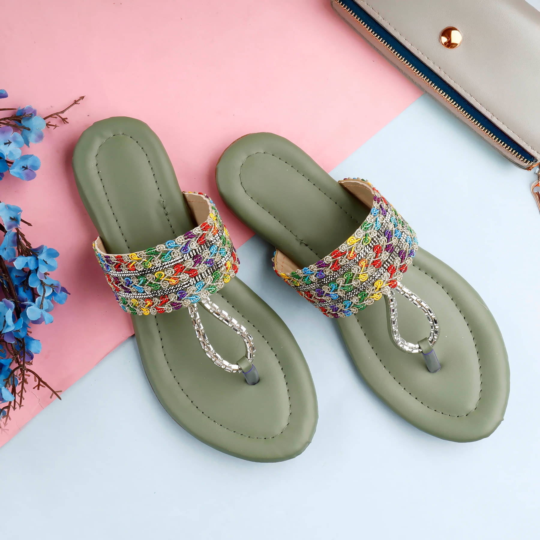     			Paduki Green Women's Flats