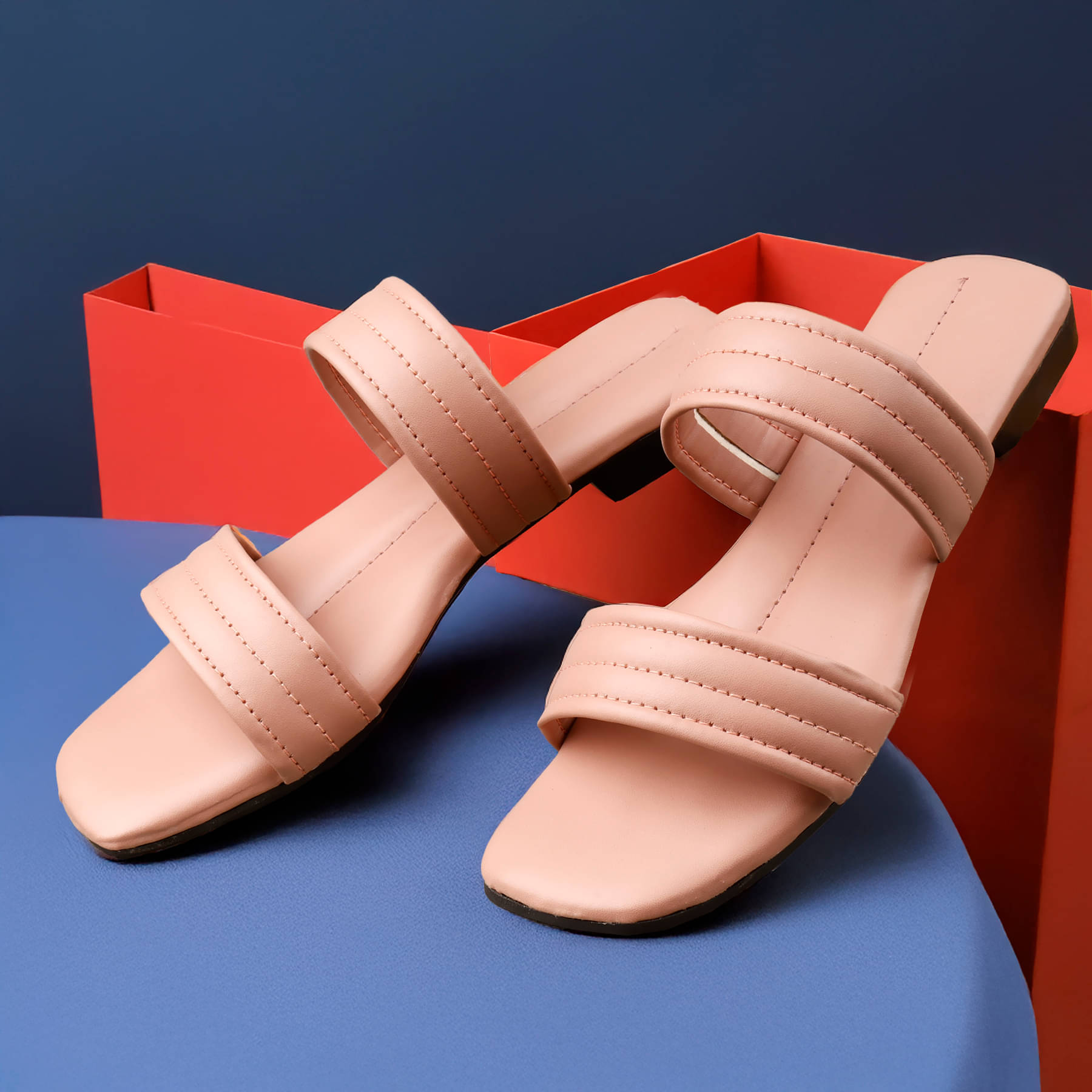     			Paduki Peach Women's Flats