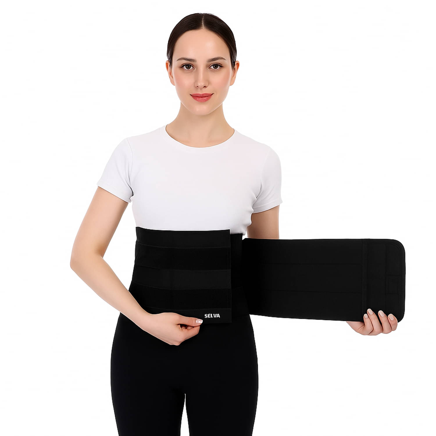 Selva Black Back Support ( Pack of 1 ) Selva Black Back Support ( Pack of 1 )