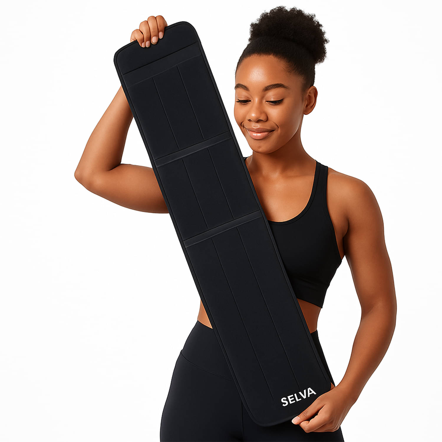 Selva Black Back Support ( Pack of 1 ) Selva Black Back Support ( Pack of 1 )