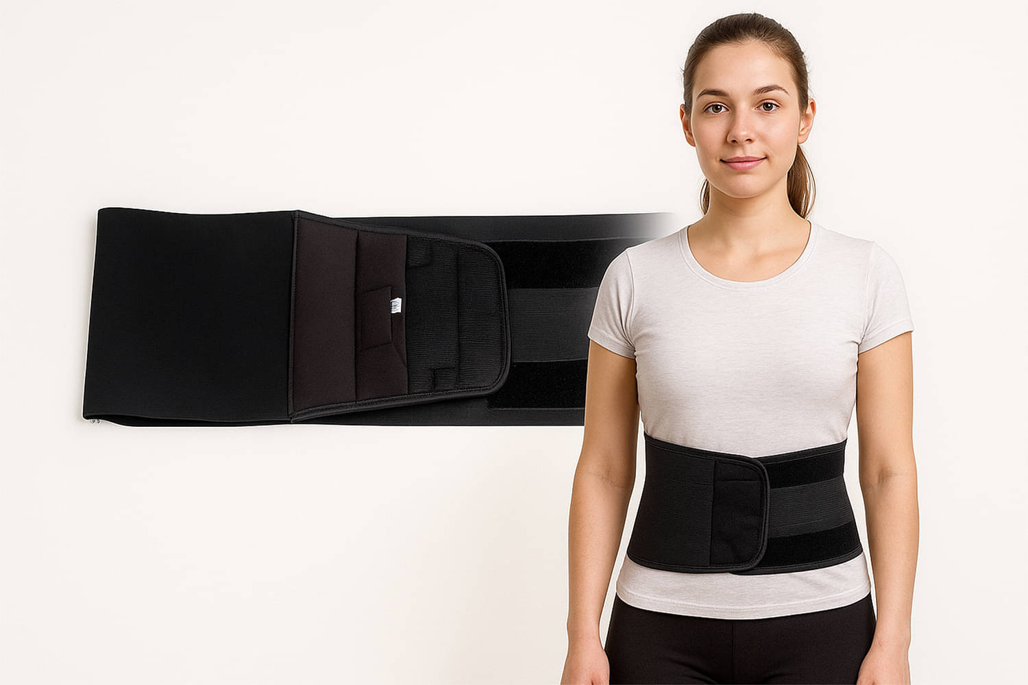    			Selva abdominal belt Abdominal Support Free Size