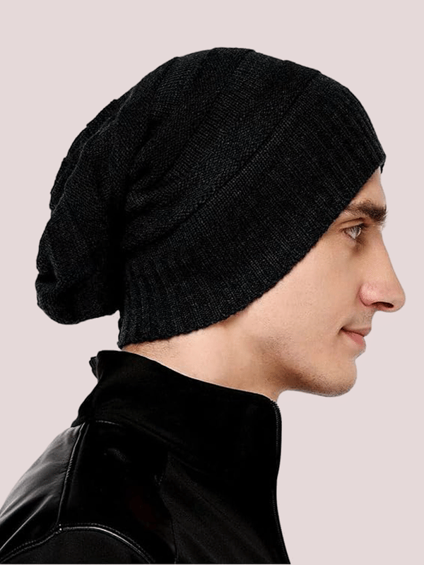 Shakubhar Pack of 1 Woollen Men's Cap ( Black ) Shakubhar Pack of 1 Woollen Men's Cap ( Black )