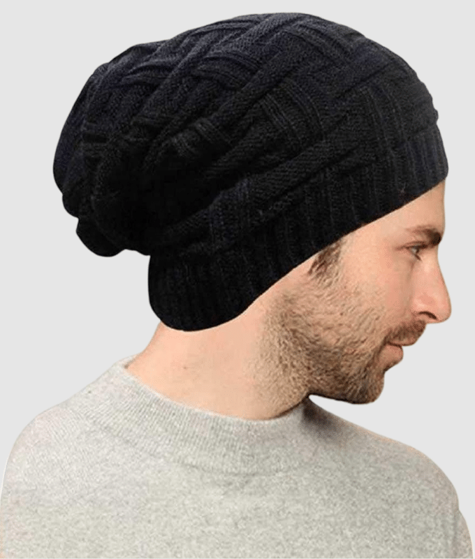 Shakubhar Pack of 1 Woollen Men's Cap ( Black ) Shakubhar Pack of 1 Woollen Men's Cap ( Black )