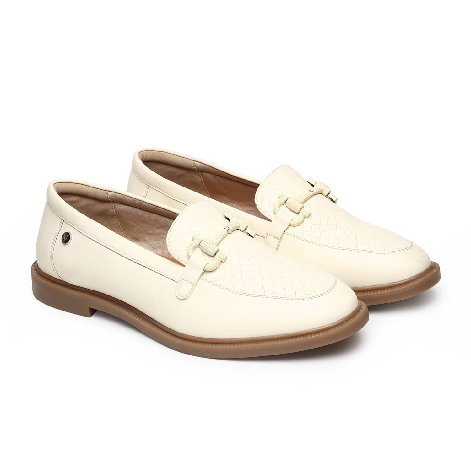     			Yoho Beige Women's Loafers