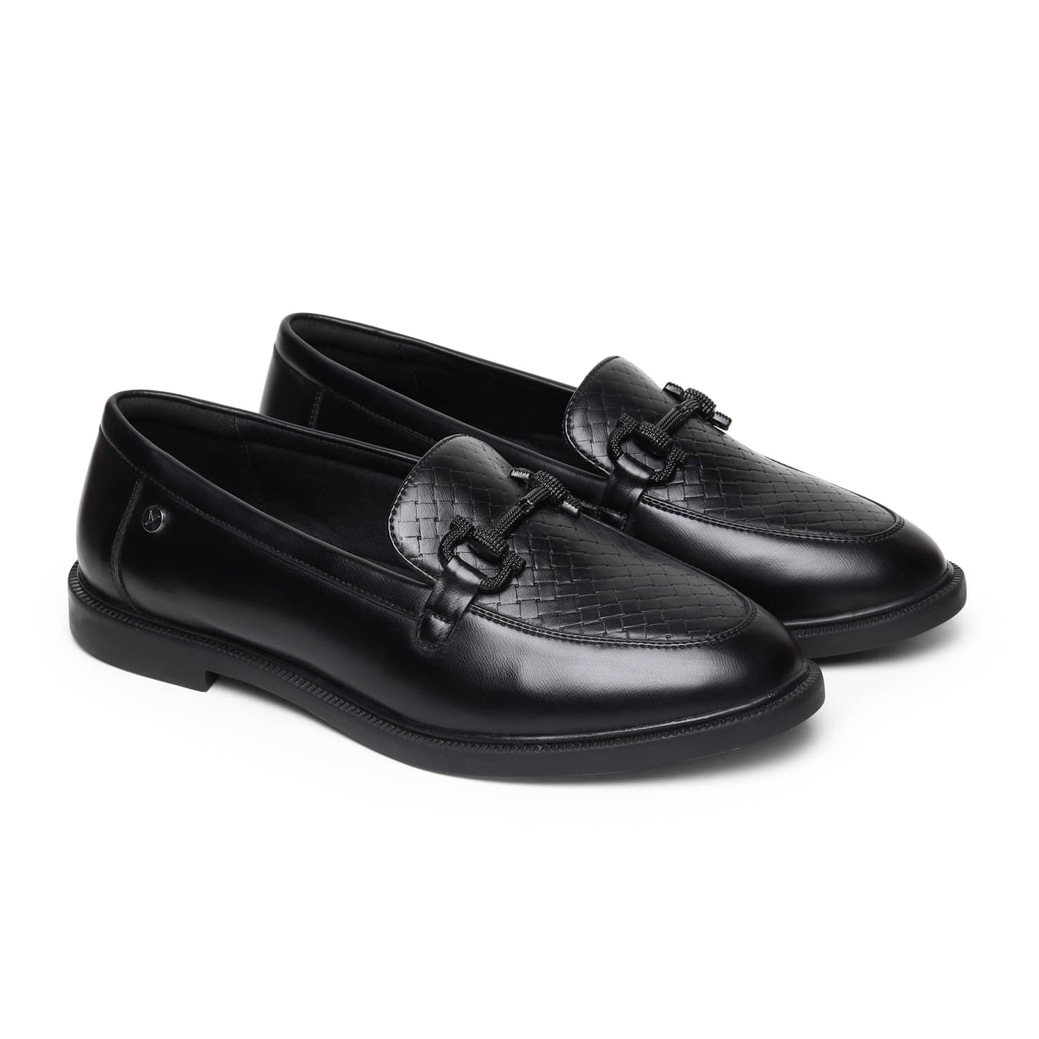     			Yoho Black Women's Loafers