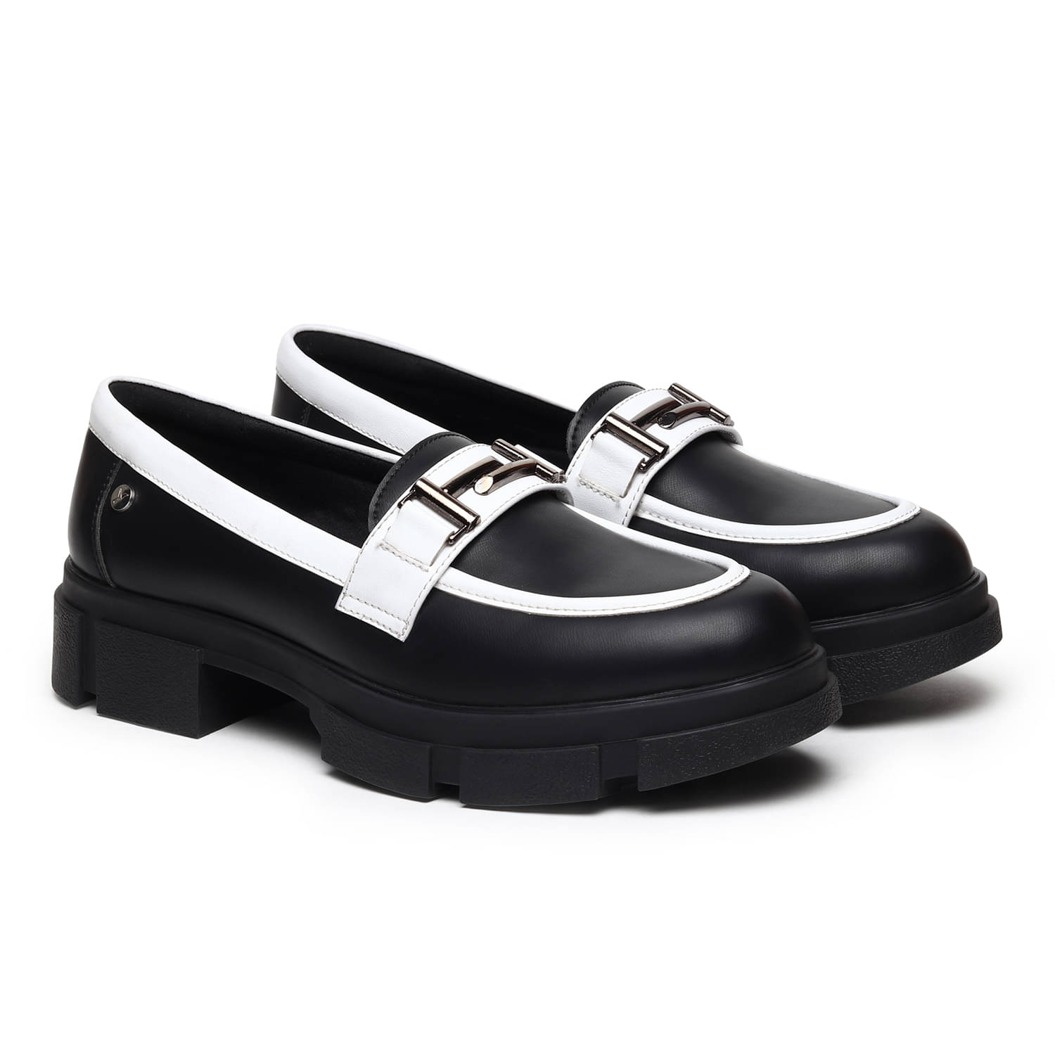     			Yoho Black Women's Loafers