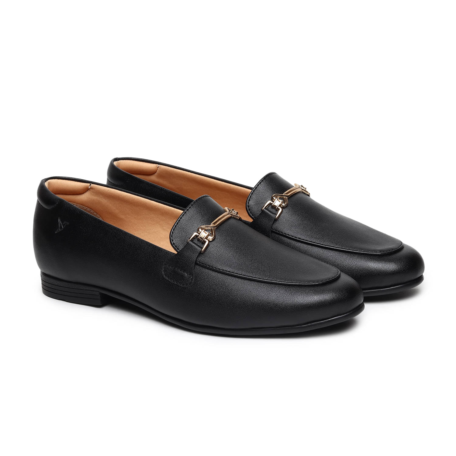     			Yoho Black Women's Loafers