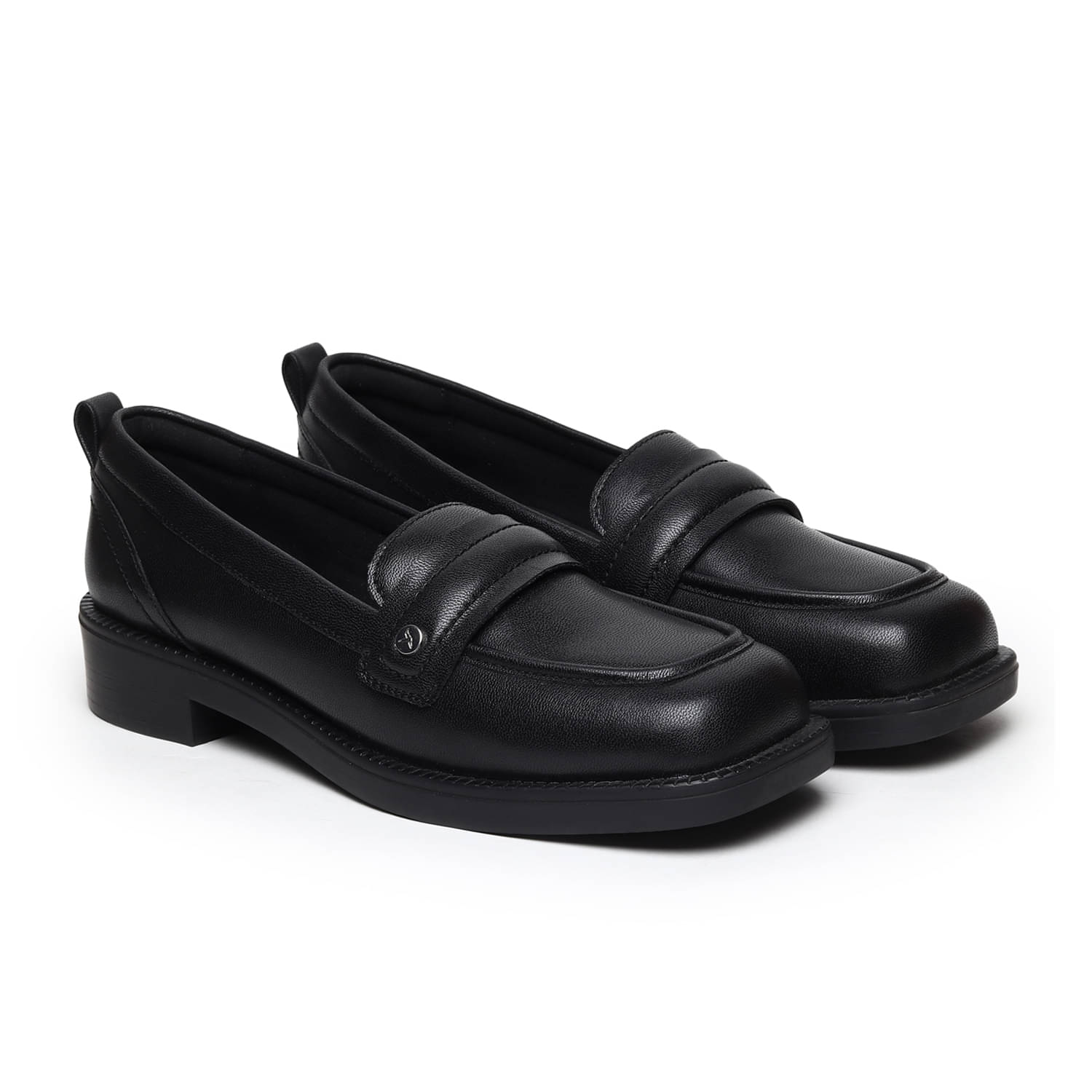    			Yoho Black Women's Loafers