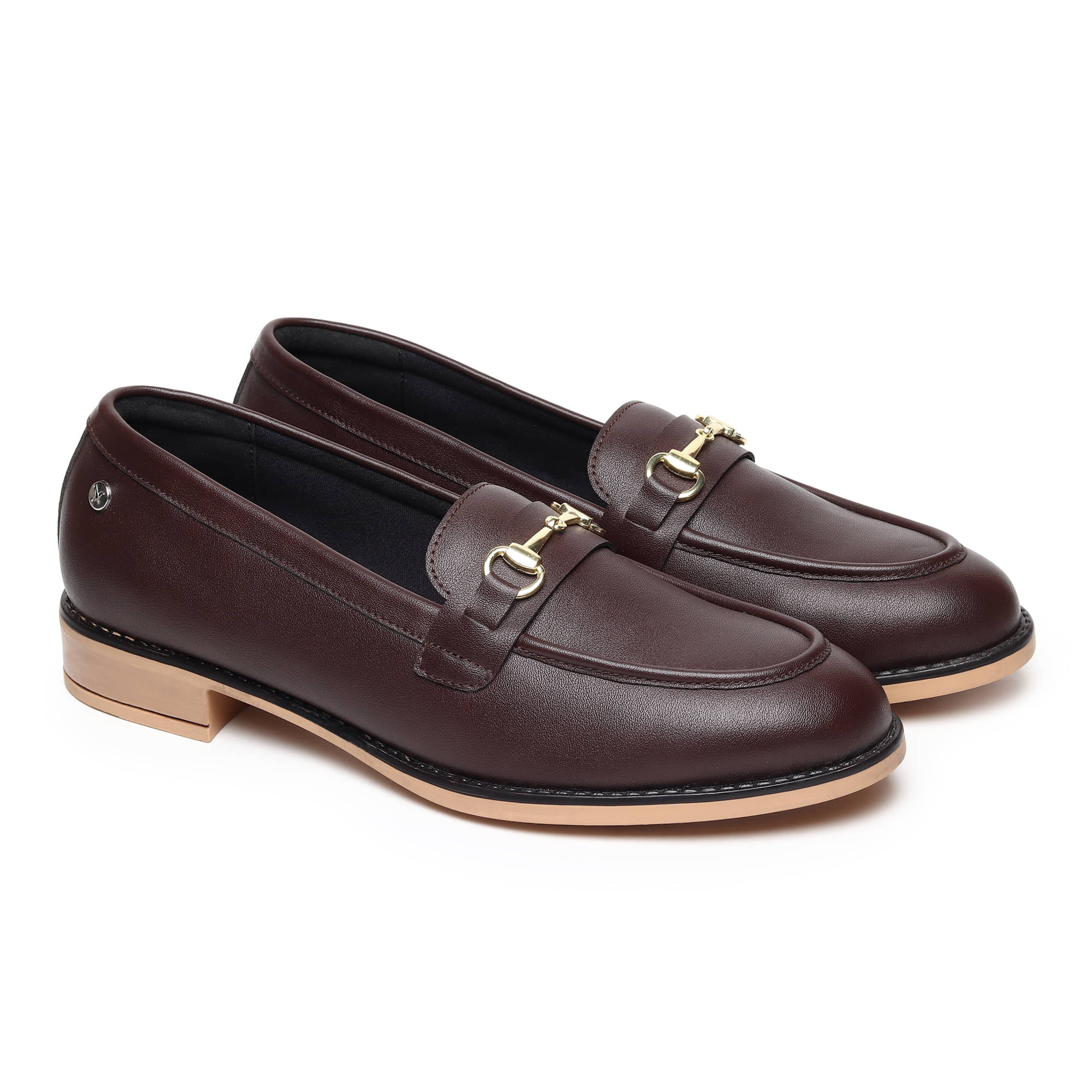     			Yoho Brown Women's Loafers