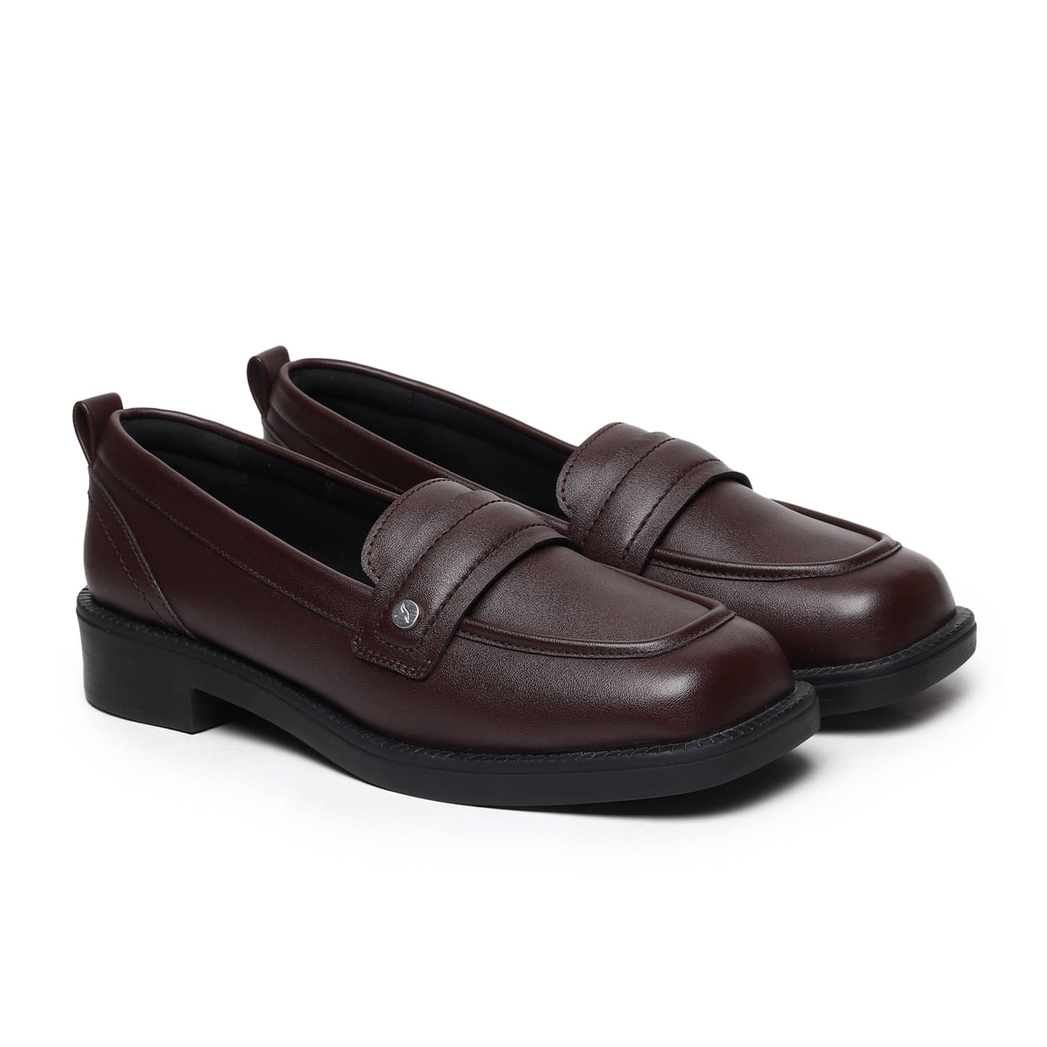     			Yoho Brown Women's Loafers
