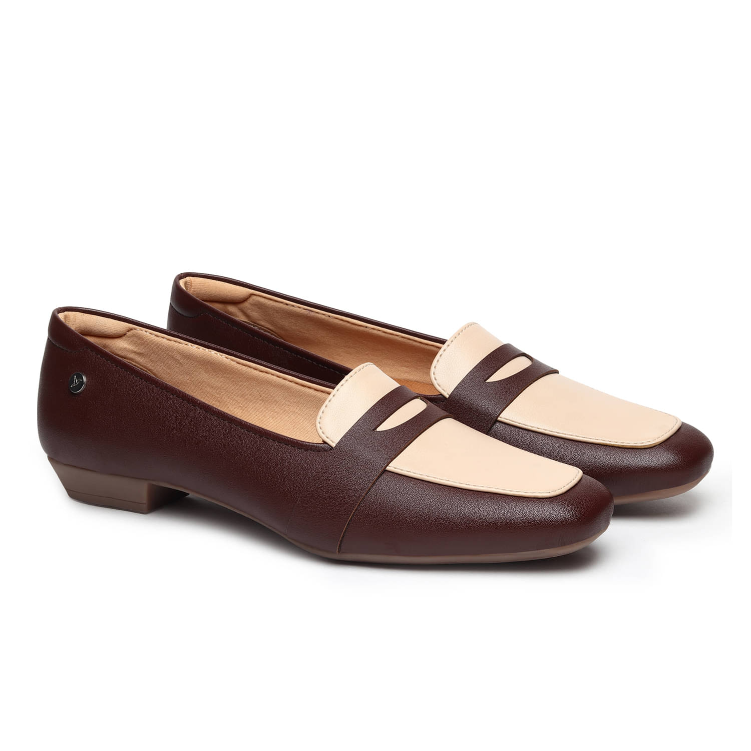     			Yoho Brown Women's Loafers