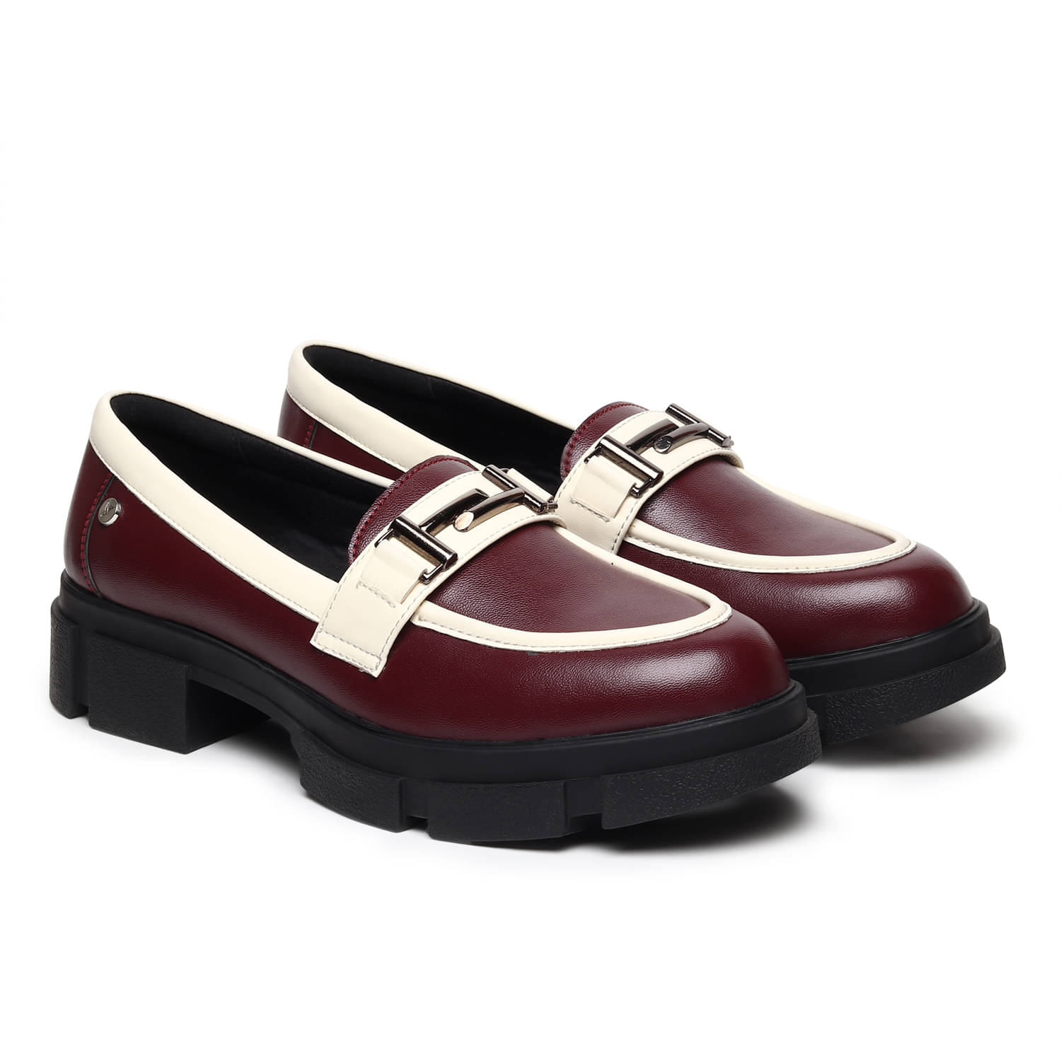     			Yoho Maroon Women's Loafers