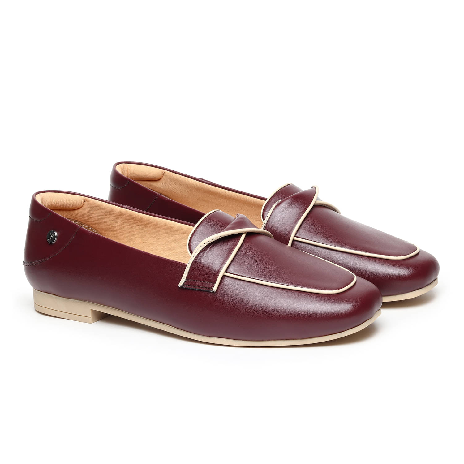     			Yoho Maroon Women's Loafers