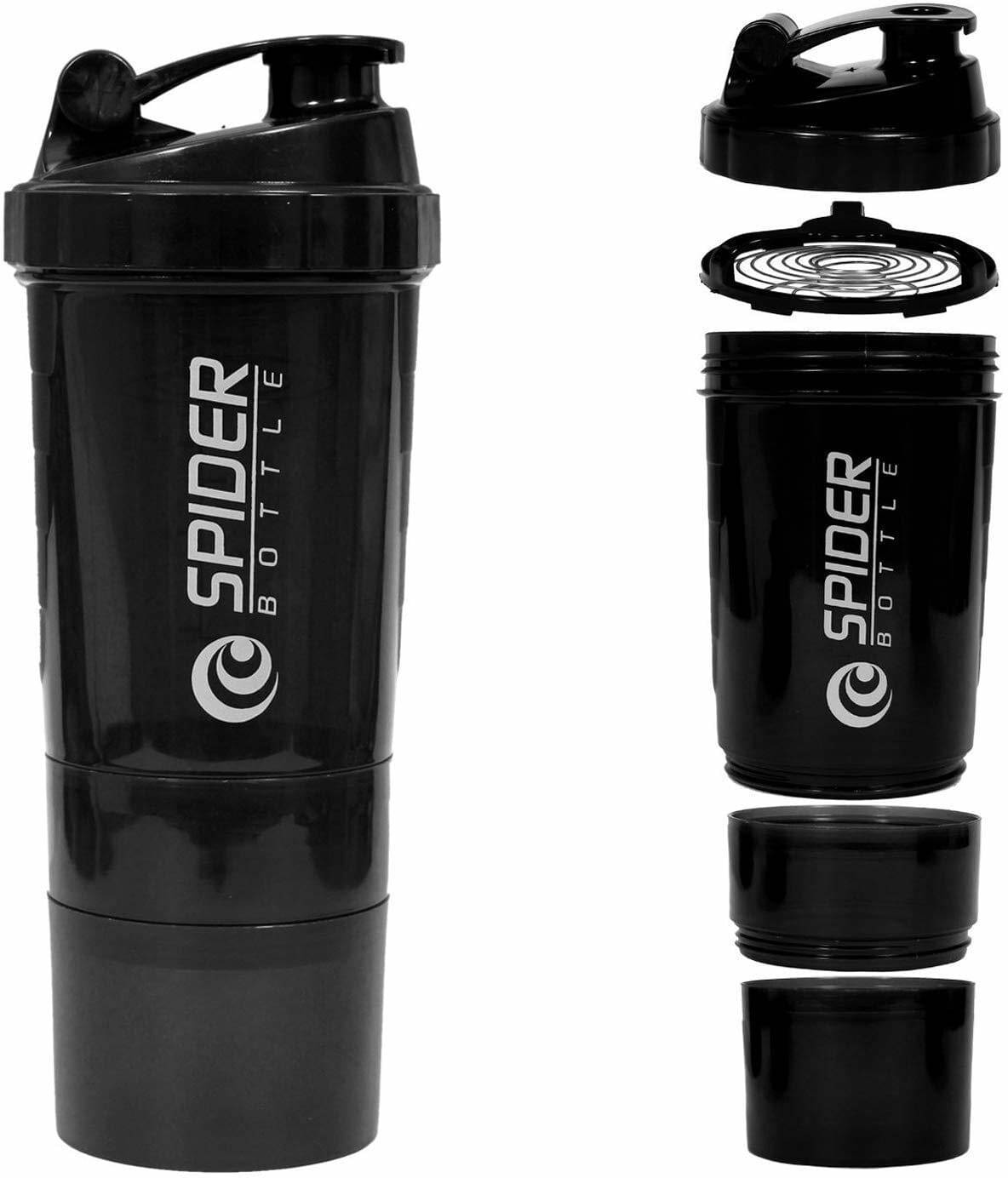     			xwipe Plastic Black 500 mL Shaker ( Pack of 1 )