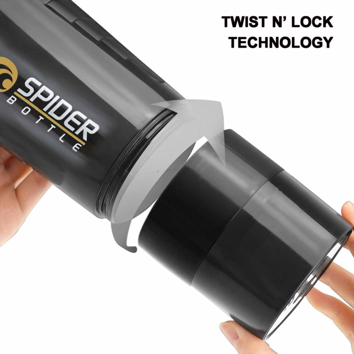     			xwipe Plastic Black 500 mL Shaker ( Pack of 1 )