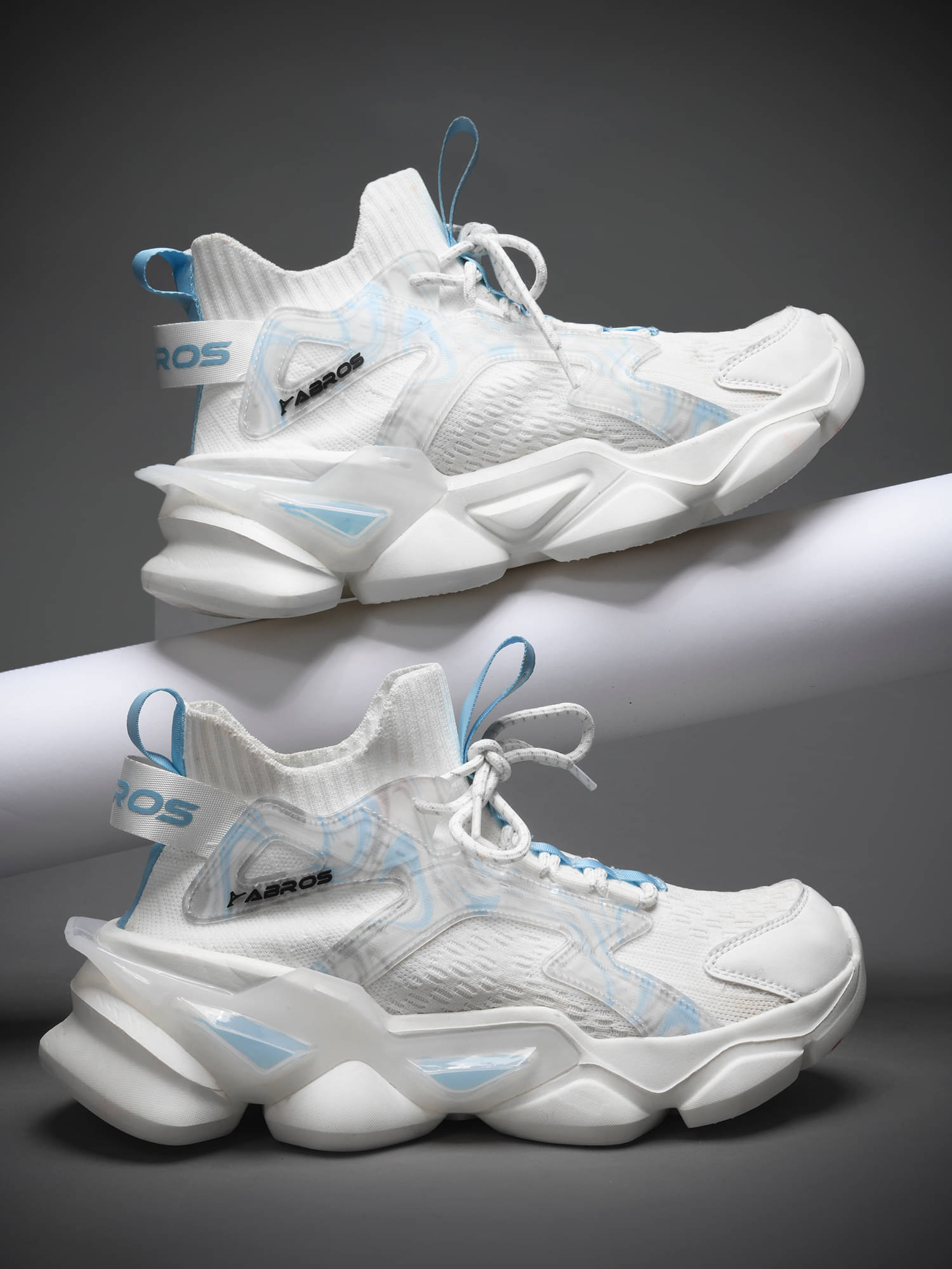     			Abros JIFFER-O White Men's Sneakers