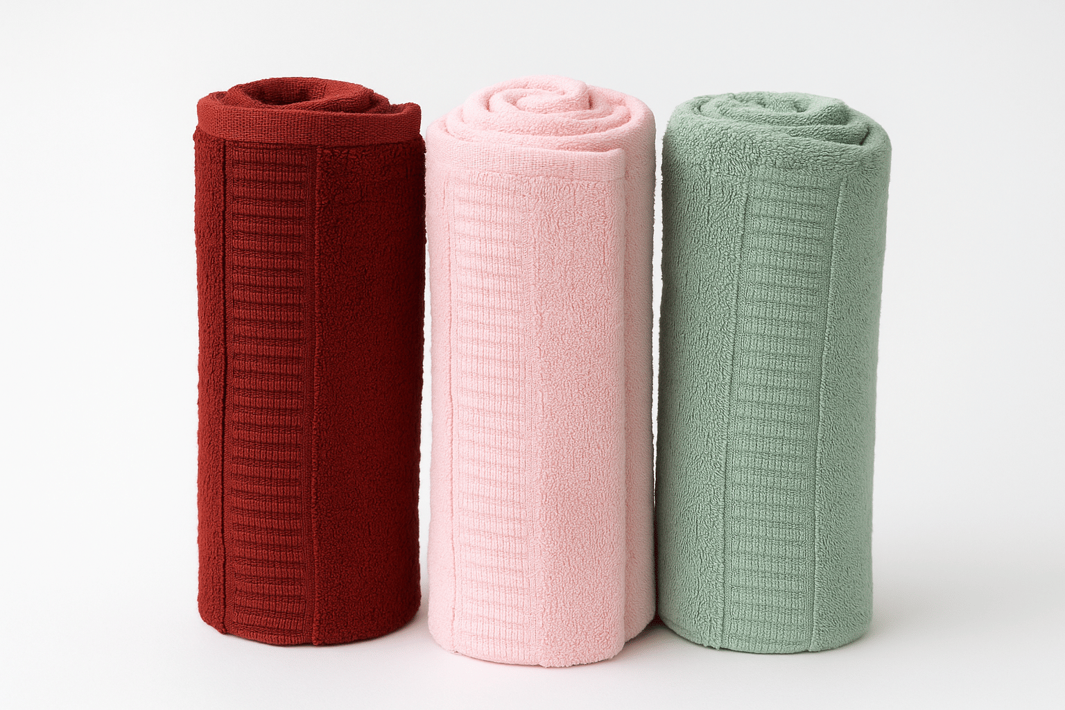     			Dollar Pack of 3 Terry 401-450 -GSM Hand Towel ( Multicolor )