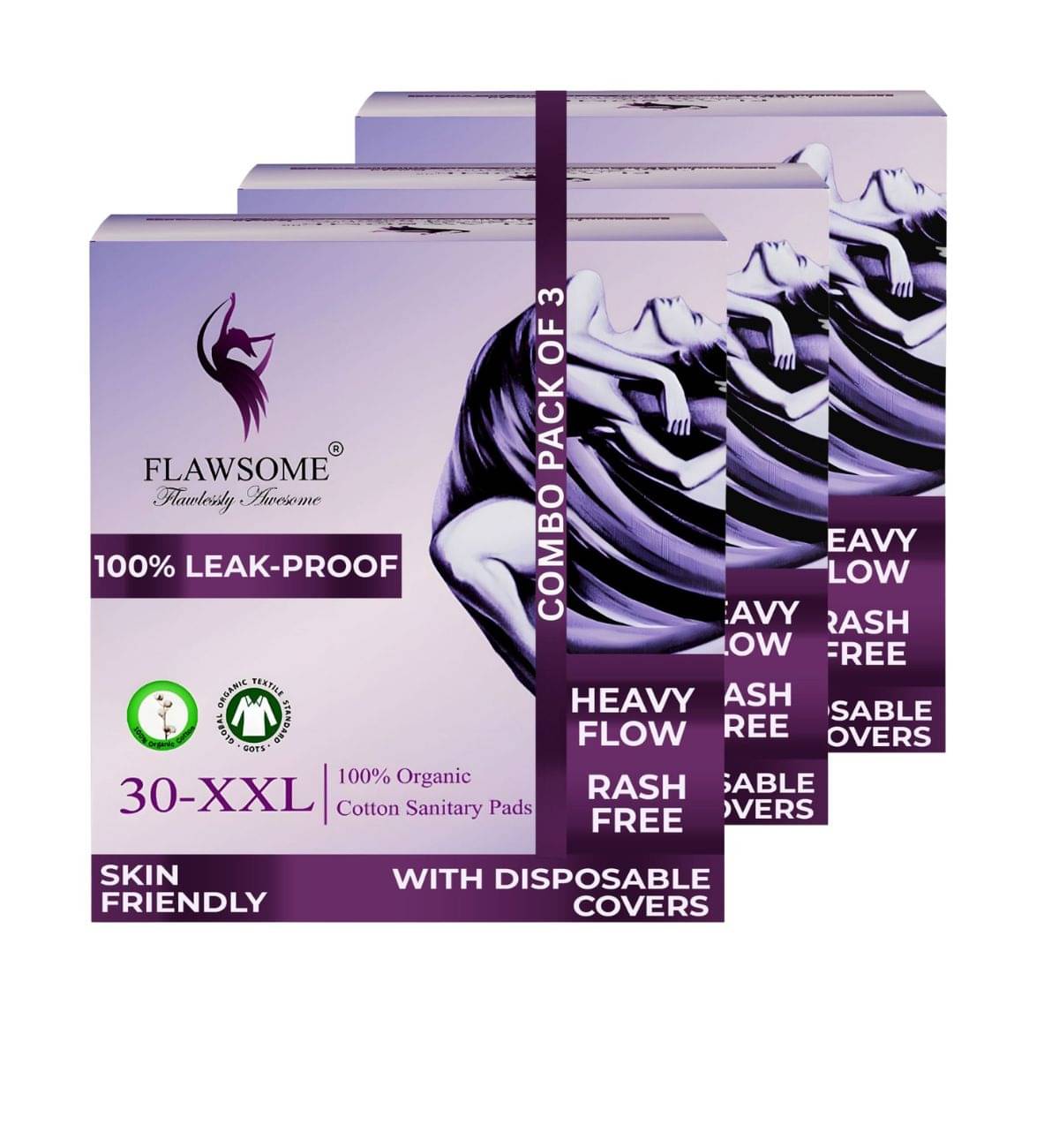     			FLAWSOME Cottony XXL Ultra Thin Sanitary Pad